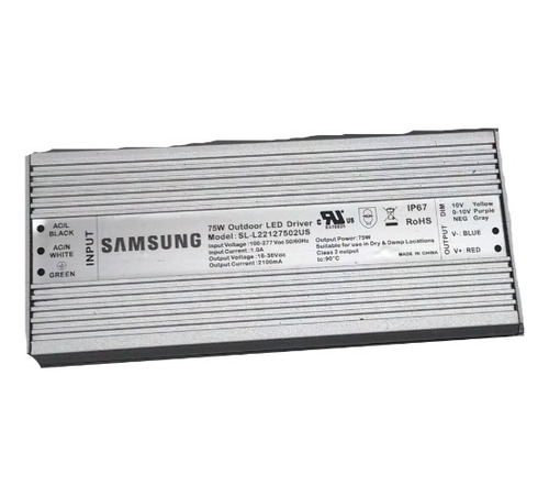 Balastra Fuente Samsung 120v 75w Led Driver Exterior Ip67