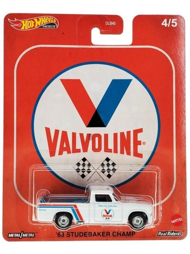 Válvula sellada Hot Wheels Premium 63 Studebaker Champ