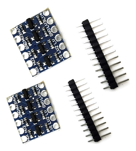 Convertidor De Nivel Lógico Kiro&seeu Iic I2c De 5 V A 3,3 V