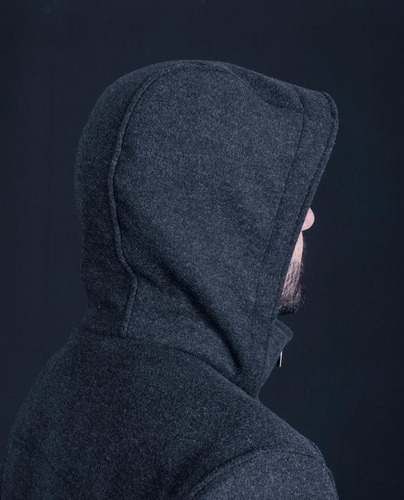 Campera Ansilta Tarwa Urbana Cortavientos Lana Merino
