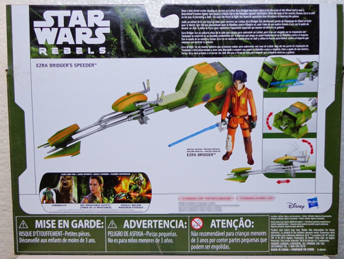 Star Wars - 2 Pack - Ezra Speeder-assaul Walker- C-11.