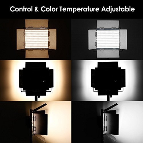 Imagen 3 de 6 de 2 660 Luz Video Led Kit Iluminacion Fotografia Panel