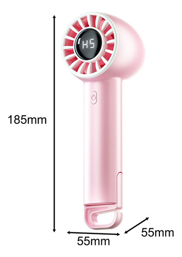 Ventilador De Mano Mini Ventilador Portátil Mini Rosa