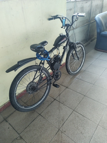Imagem 2 de 2 de Bicicleta Motorizada 60km + Capacete + 1oleo 2 Tempo