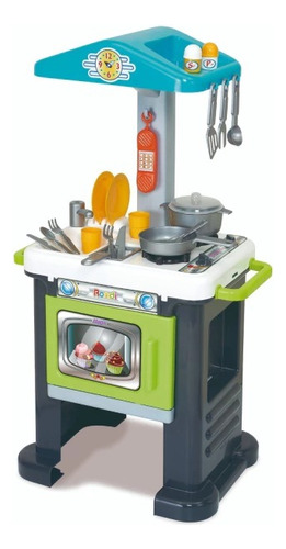 Cocina Infantil Magic Con 20 Accesorios Rondi Sharif Express Color Unico