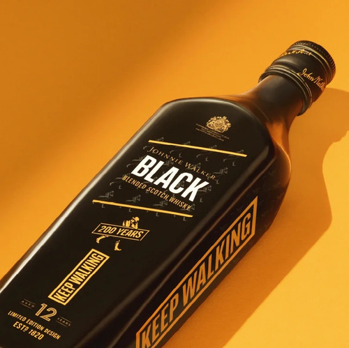 Whisky Johnnie Walker Black Edición 200 Años 700ml