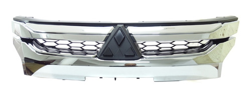 Máscara Cromada Compatible Con Mitsubishi L200 19-23 S/logo