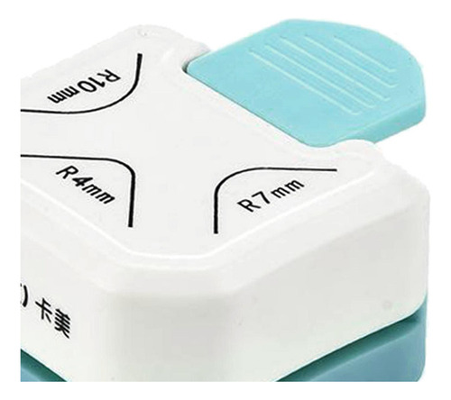 3 Em 1 Papel Canto Rounder 4/7/10mm Canto Ferramenta Para