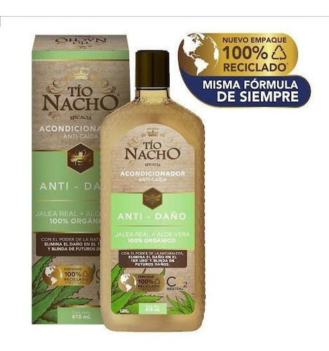 Acondicionador Capilar Tío Nacho Aloe Vera 415 Ml