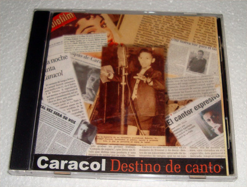 Caracol - Destino De Canto - Tango - Cd Excelente / Kktus