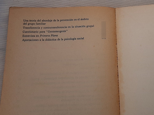 Imagen 7 de 9 de El Proceso Grupal Enrique Pichon Riviere Nueva Vision