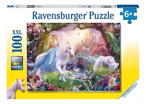 Rompecabezas 100 Piezas Unicornio Mágico Ravensburger