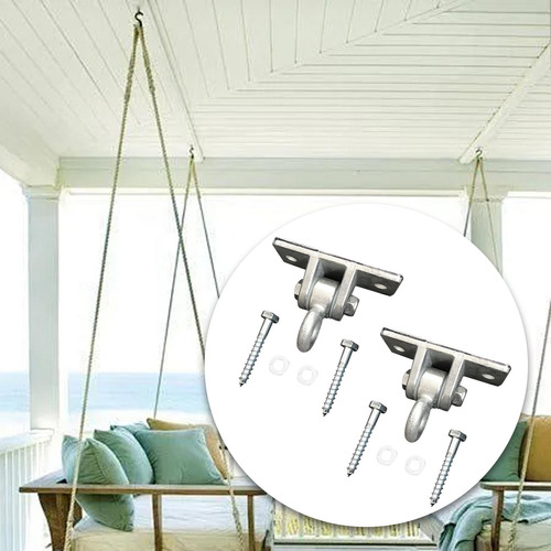 2x Perchas De Columpio, Perchas Para Hamacas, Base Fija