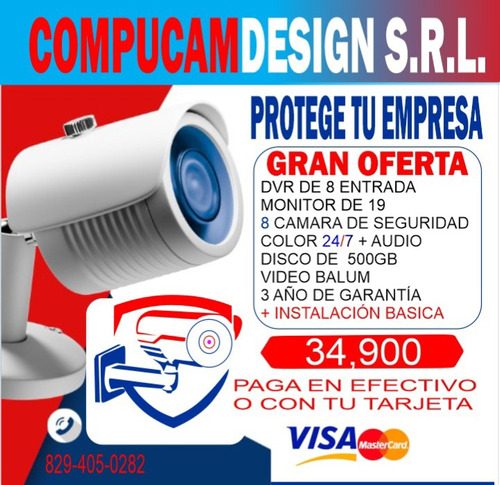 Gran Oferta De Cámara De Seguridad Contacto 8294050282