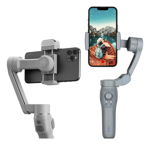 TriPod Celular Estabilizador Luz Led Com Microfone Gravação