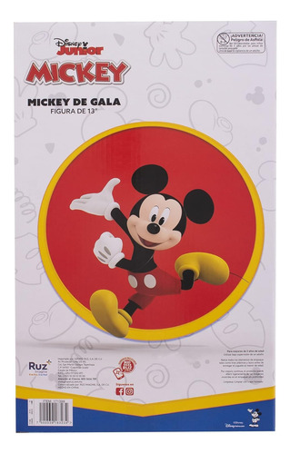 Disney Junior Mickey Mouse De Gala Figura 34 Cm Ruz