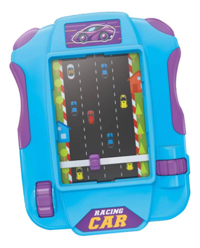 Simulación Educativa Temprana Coche De Carreras Azul