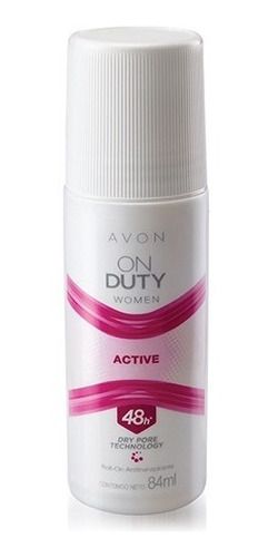 Desodorante Mujer Avon On Duty Active Roll-on 84ml