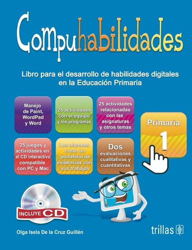 Compuhabilidades Primaria 1 Incluye Cd Editorial Trillas