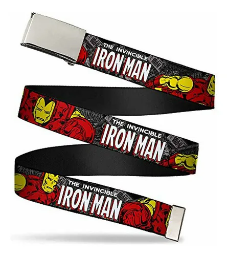 Cinturón Web Iron Man, Comics Apilados/poses De Acción