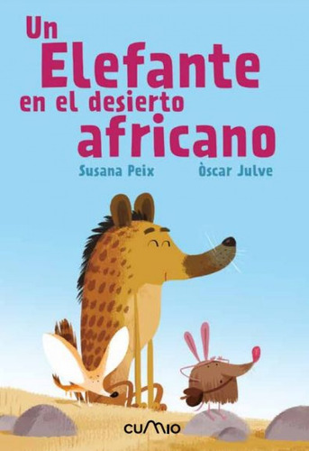 Un Elefante En El Desierto Africano 