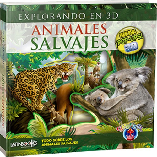 Carrusel : Animales Salvajes 3d