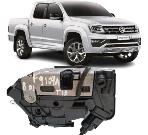 Fechadura Traseira Esquerda Vw Amarok Tiguan Up 