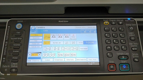 Fotocopiadora Ricoh Mp 9002 (no 6002, No 7502) Con Finisher. (Reacondicionado)