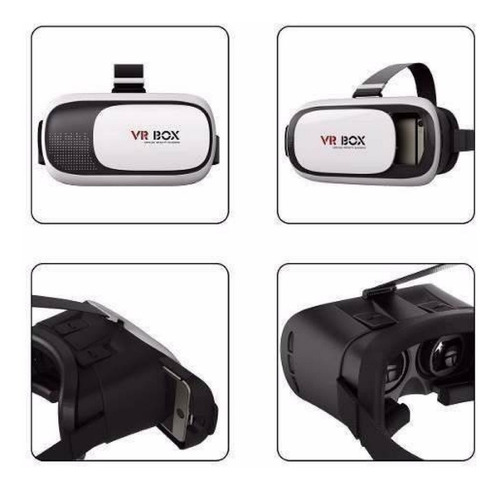 Óculos Vr Box 2.0 Realidade Virtual 3d Android Ios Controle