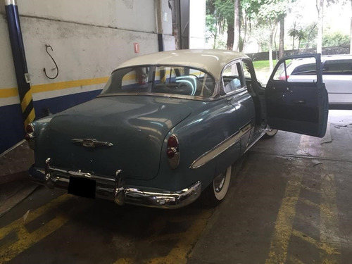 Chevrolet Bel Air 1953 Azul Mt 6 Cilindros