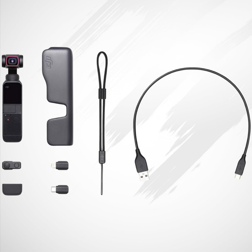 Dji Osmo Pocket 4k Câmera Portátil Estabilizada 3 Eixo Preta Blutu