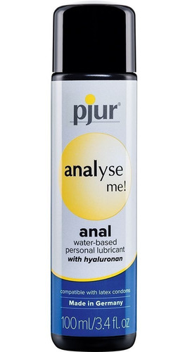 Pjur® Lubricante Intimo Gel Para Masaje Base Agua Analyse Me