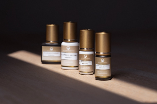 Dlux Flawless Ultra+ Adhesivo Para Extensiones De Pestañas Negro
