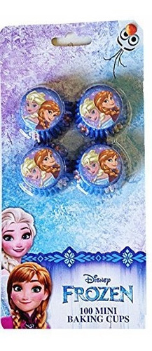 Disney Frozen Elsa Y Ana Cupcake Mini Para Hornear 100 Tazas