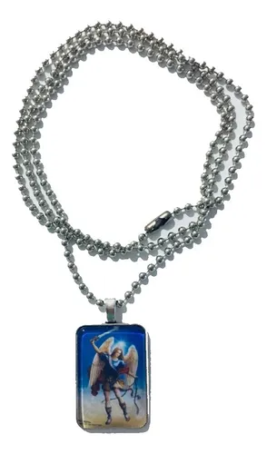 comprar 100 Dije Cadena Arcangeles (el Que Pidas) (cg25) Metal Inoxi