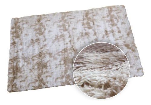 Alfombra Para Sala Recamara Tapete Tipo Shag Multiusos