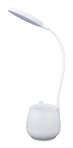 Lámpara De Escritorio De Cuello De Cisne Led Pluma De Luz Le