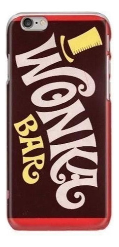 Funda Celular Willy Wonka Chocolate Bar Todos Los Cel *