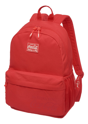 Mochila Costas Coca Cola Flat Refit Vermelha Pacific