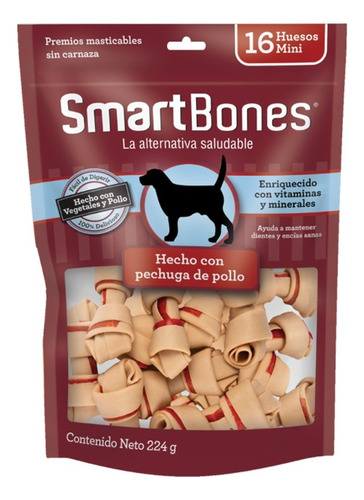 Smartbones Premios Perro 16unid