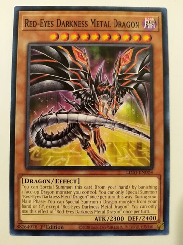 Red-eyes Darkness Metal Dragon - Common      Lds1   