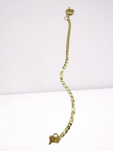 Pulsera Serpiente C699 Enchapada En Oro 18k Calidad Premium