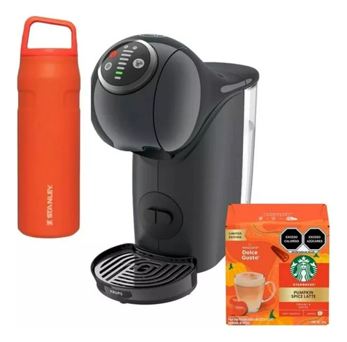 Cafetera Dolce Gusto Genio S Plus + Termo Stanley + Capsulas