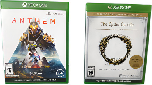 The Elder Scrolls Online Tamriel Unlimited + Anthem Xbox One (Reacondicionado)
