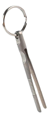 Mini Pinzas De Titanio Gadget Llavero Pinza Clip Para Viajes