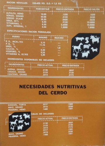 Necesidades Nutritivas Del Cerdo