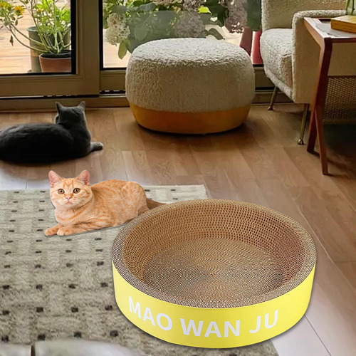 Rascador Para Gatos, Juguetes Para Gatos, Cuenco Circular, L