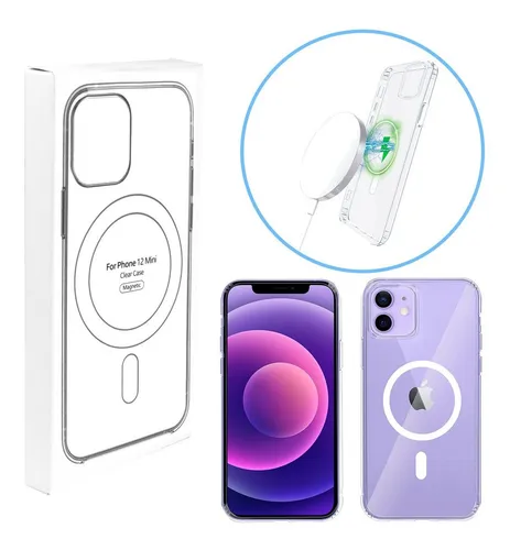 Carcasa COOL para iPhone 12 mini Magnética Transparente - Área Informática