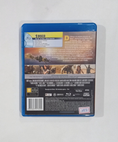 Bluray Filme - John Carter Entre Dois Mundos (Usado)