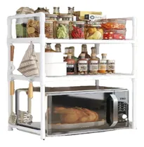 Comprar Estantería Organizador Cocina Microondas Especiero 3 Niveles